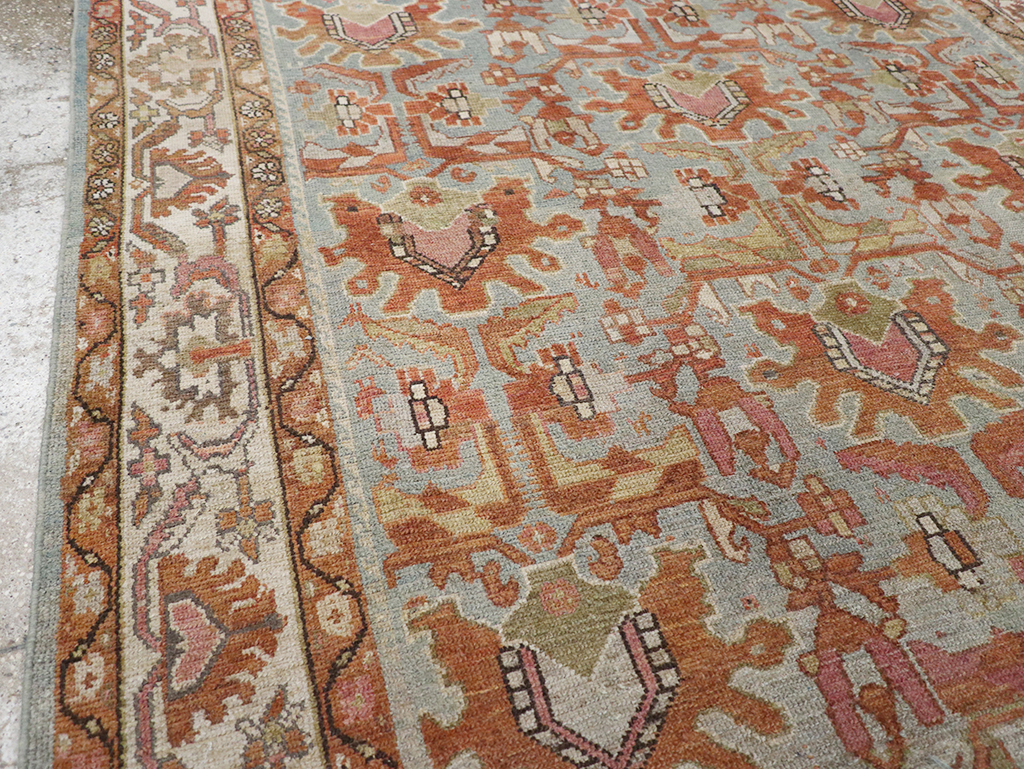 Vintage Persian Malayer Gallery Carpet, No.29370 - Galerie Shabab