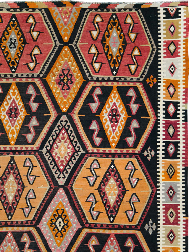 Vintage Anatolian Kilim, No.29373 - Galerie Shabab