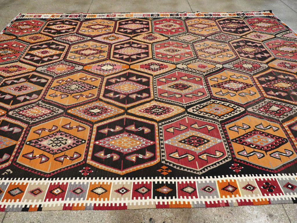 Vintage Anatolian Kilim, No.29373 - Galerie Shabab