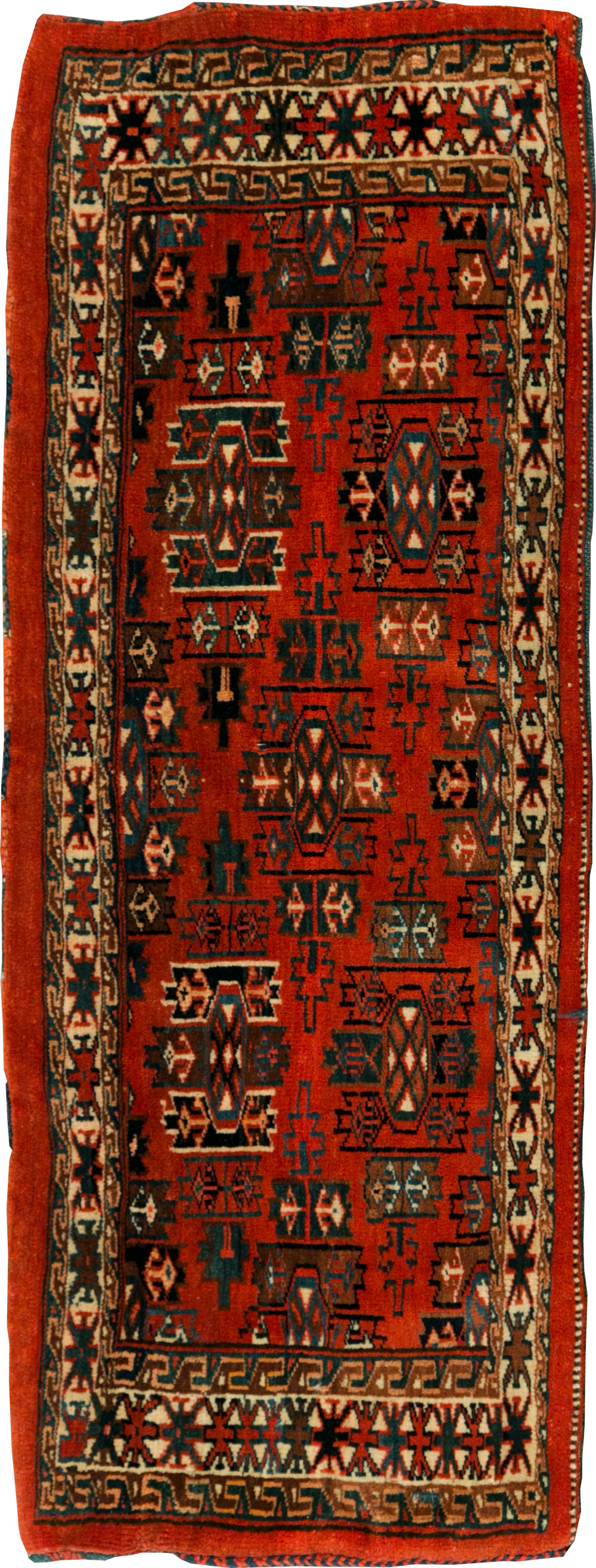 Vintage Central Asia Turkoman Bag Face, No.29382 - Galerie Shabab