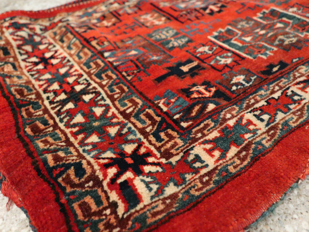 Vintage Central Asia Turkoman Bag Face, No.29382 - Galerie Shabab