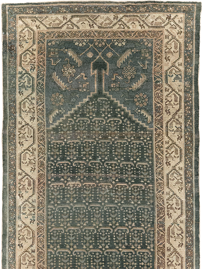 Vintage Persian Malayer Runner, No.29403 - Galerie Shabab