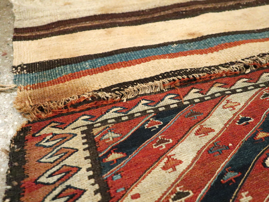 Antique Central Asian Shahsavan Soumak Bag, No.29411 - Galerie Shabab