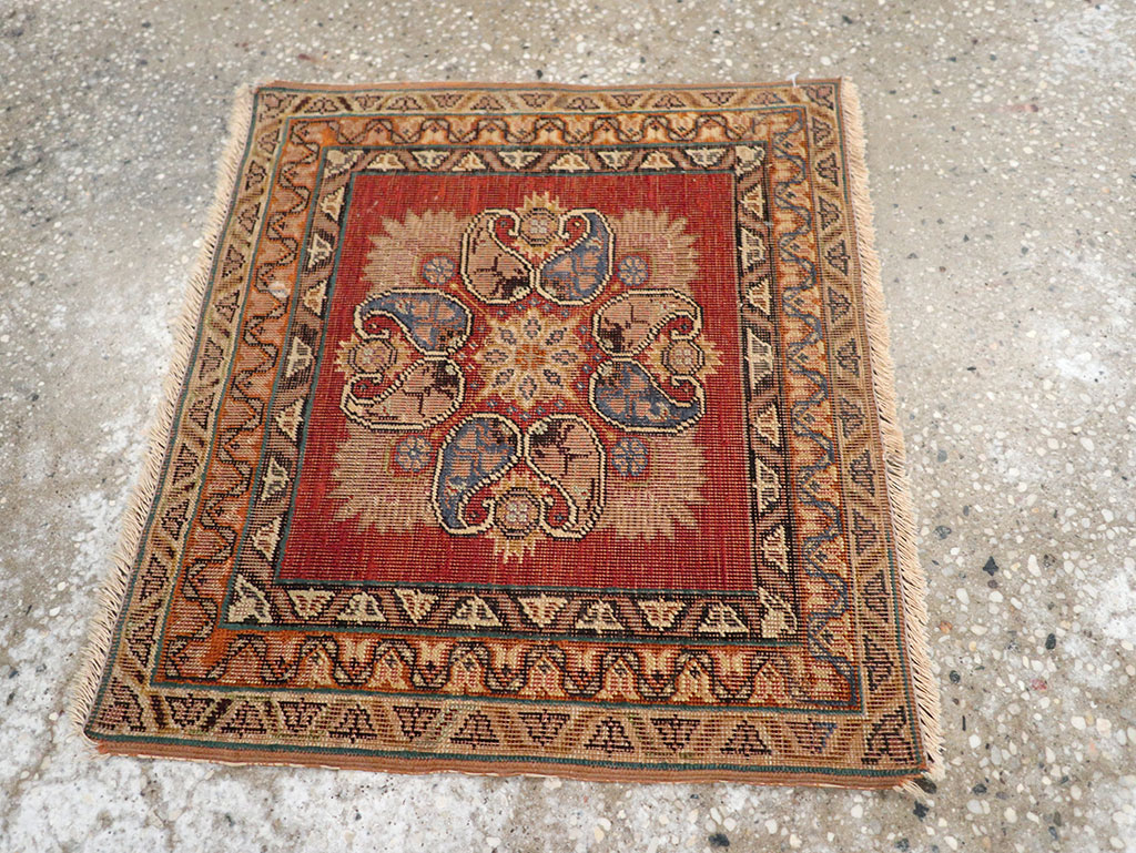 Antique Turkish Kayseri Rug, No.29413 - Galerie Shabab