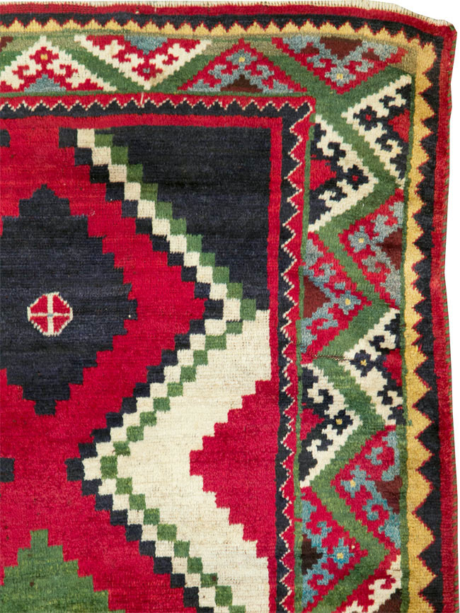 Vintage Persian Gabbeh Rug, No.29417 - Galerie Shabab
