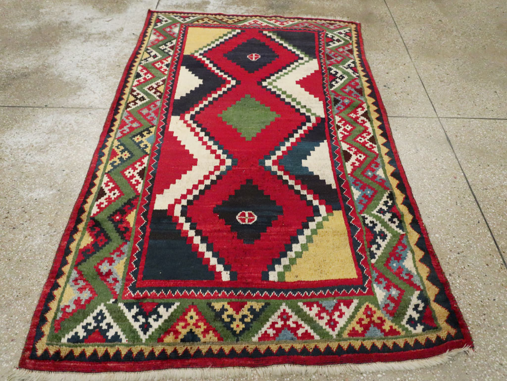 Vintage Persian Gabbeh Rug, No.29417 - Galerie Shabab
