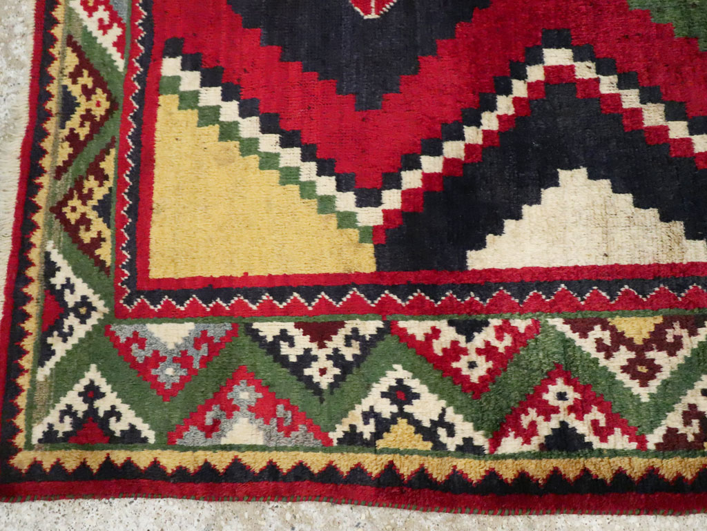 Vintage Persian Gabbeh Rug, No.29417 - Galerie Shabab