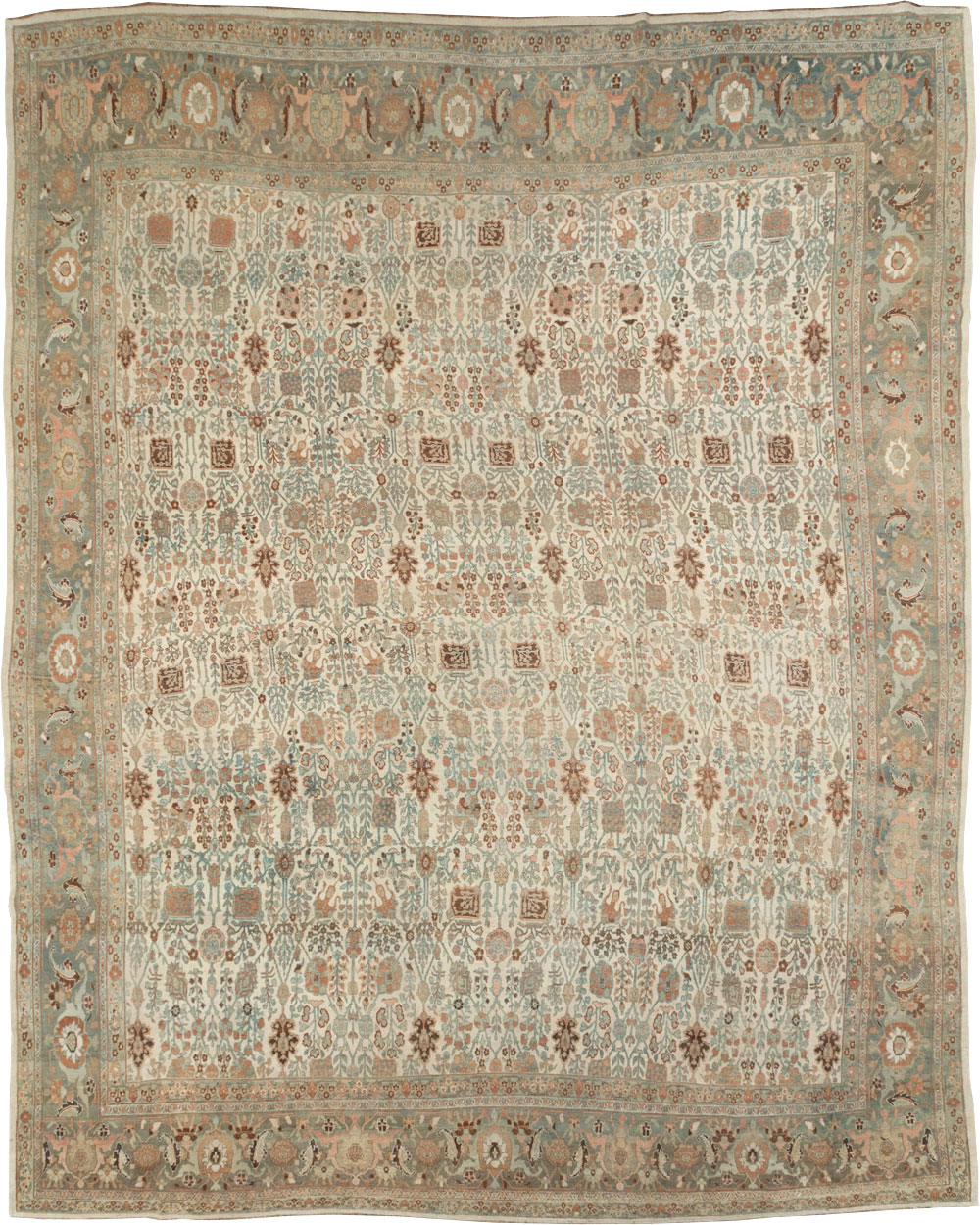 Antique Persian Bidjar Large Carpet, No.29418 - Galerie Shabab