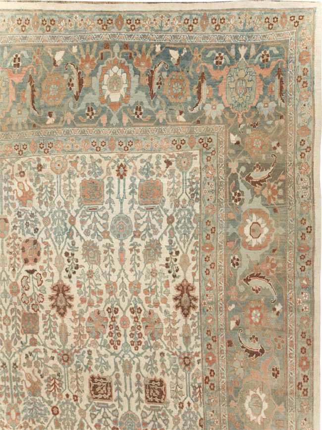 Antique Persian Bidjar Large Carpet, No.29418 - Galerie Shabab