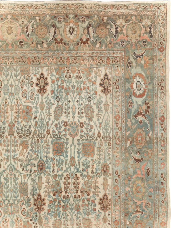 Antique Persian Bidjar Large Carpet, No.29418 - Galerie Shabab