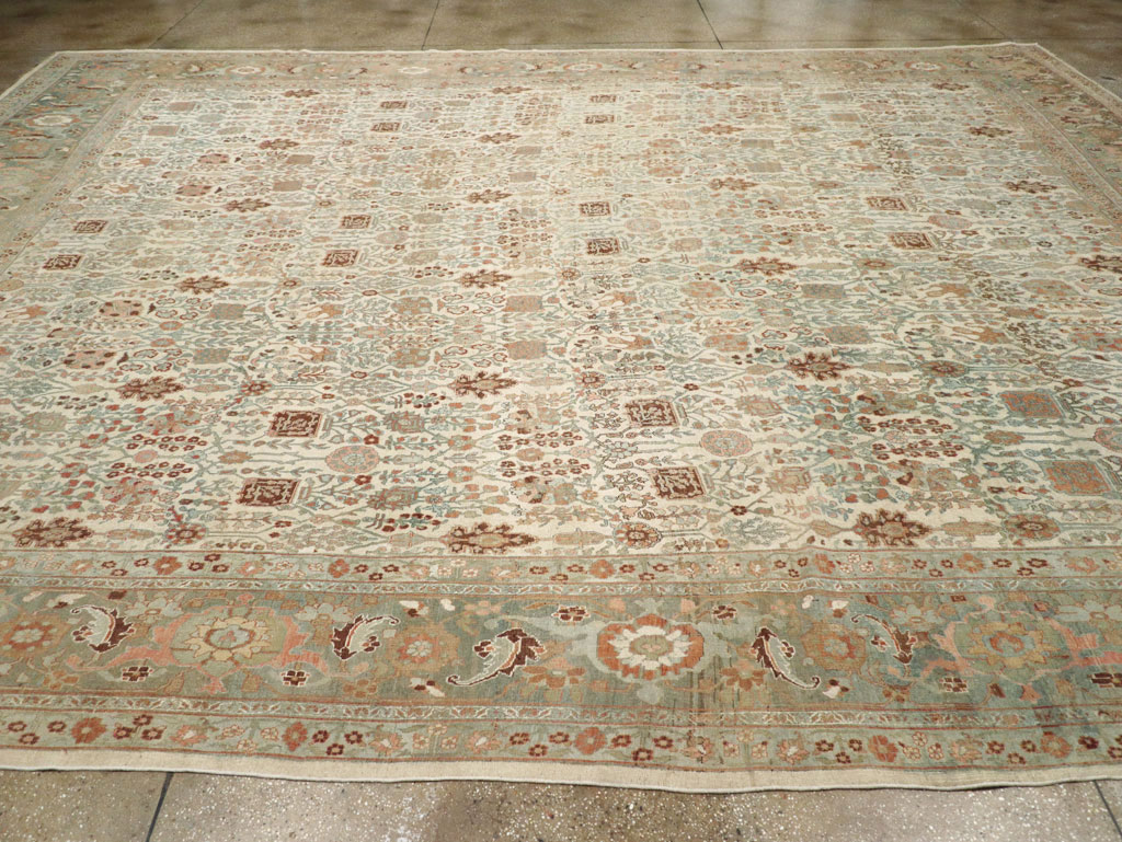 Antique Persian Bidjar Large Carpet, No.29418 - Galerie Shabab