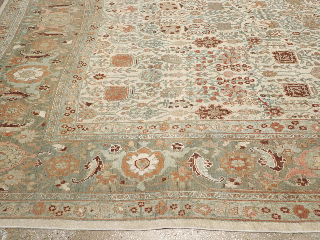 Antique Persian Bidjar Large Carpet, No.29418 - Galerie Shabab