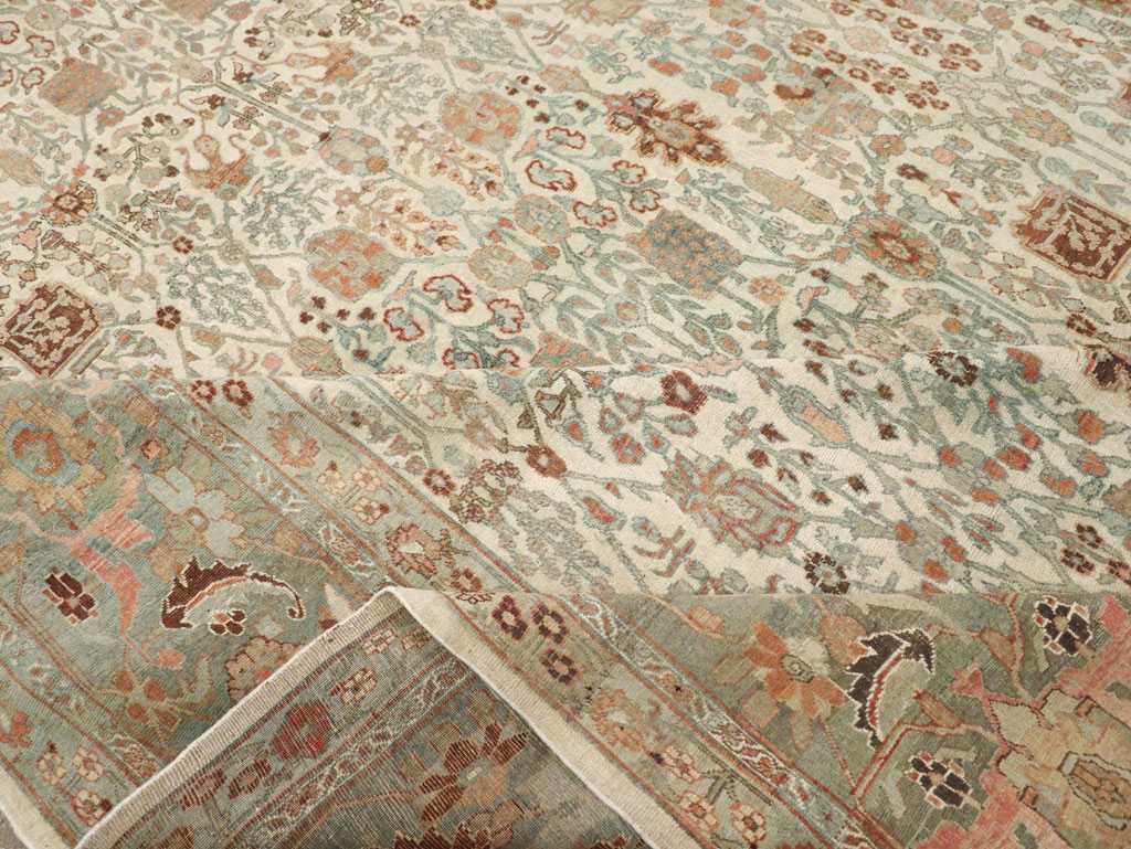 Antique Persian Bidjar Large Carpet, No.29418 - Galerie Shabab
