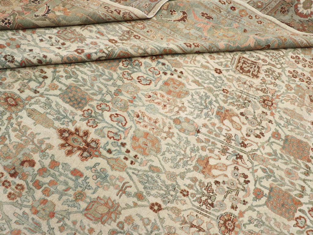 Antique Persian Bidjar Large Carpet, No.29418 - Galerie Shabab