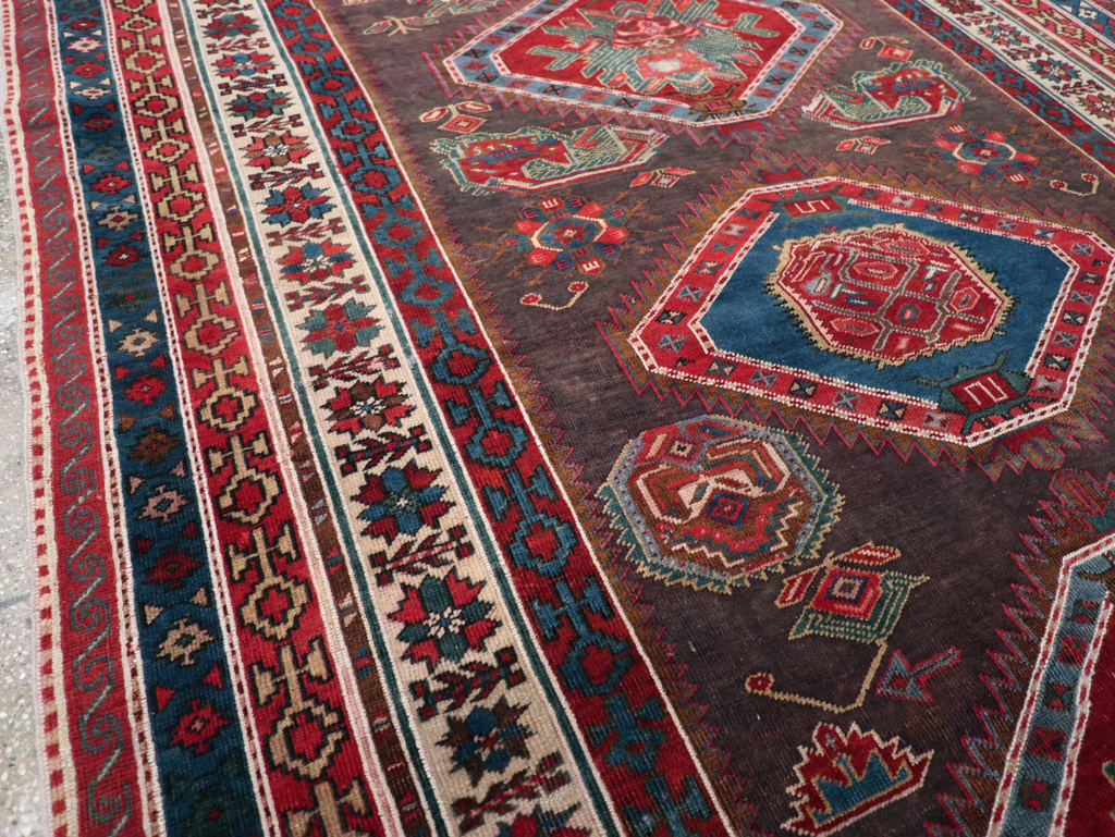 Antique Northwest Persian Tribal Accent Rug, No.29424 - Galerie Shabab