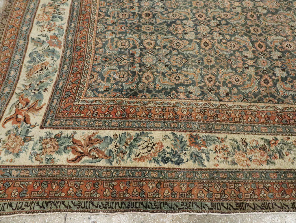 Antique Persian Bidjar Room Size Carpet, No.29427 - Galerie Shabab