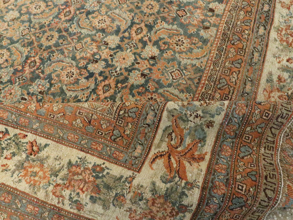 Antique Persian Bidjar Room Size Carpet, No.29427 - Galerie Shabab