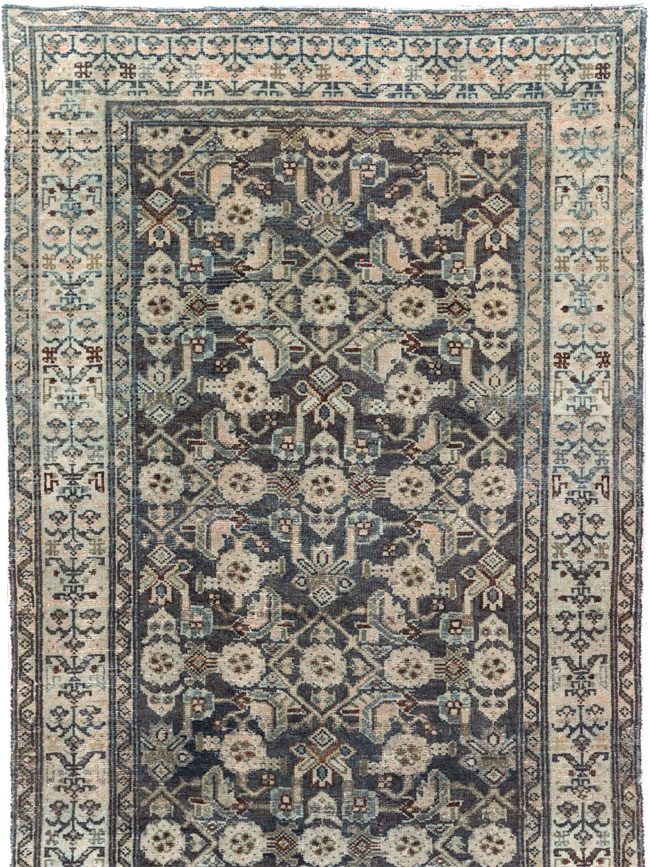 Vintage Persian Malayer Runner, No.29429 - Galerie Shabab