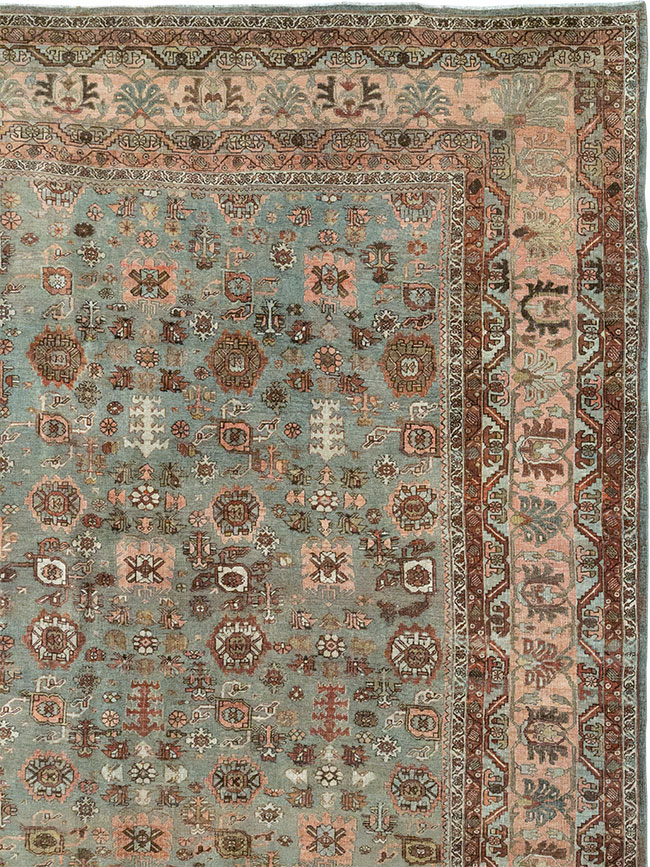Antique Persian Bidjar Oversize Carpet, No.29430 - Galerie Shabab