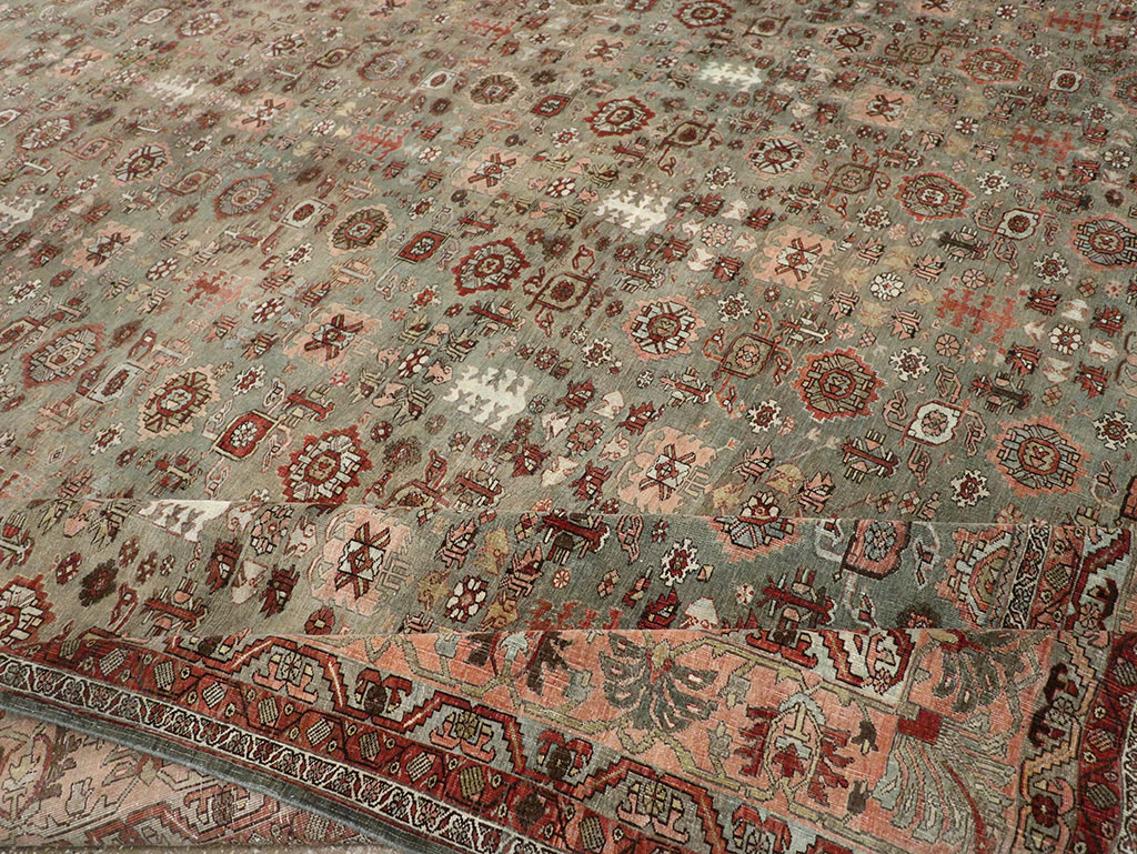Antique Persian Bidjar Oversize Carpet, No.29430 - Galerie Shabab