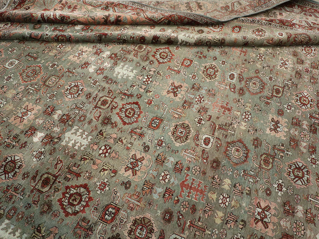 Antique Persian Bidjar Oversize Carpet, No.29430 - Galerie Shabab