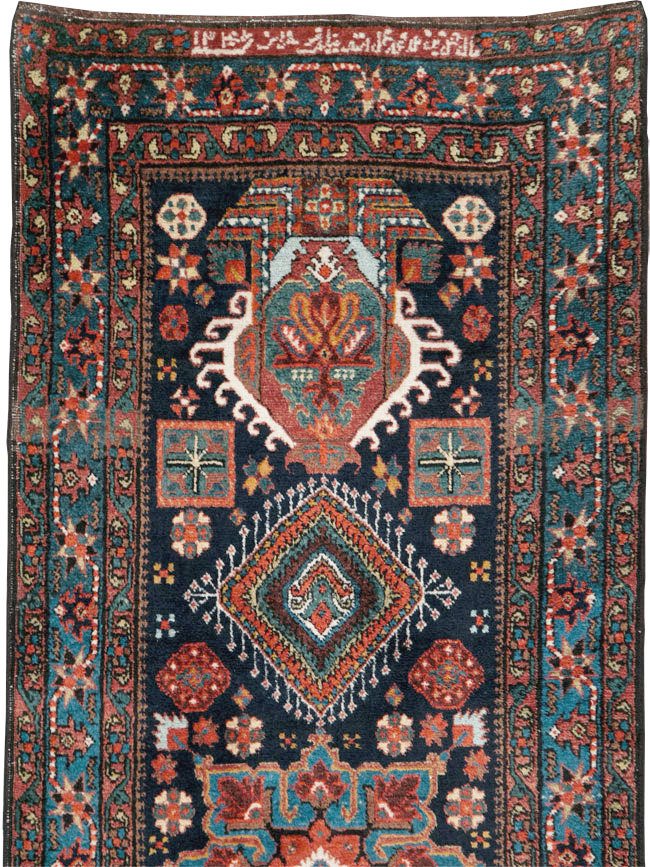 Antique Persian Heriz Long Runner, No.29434 - Galerie Shabab