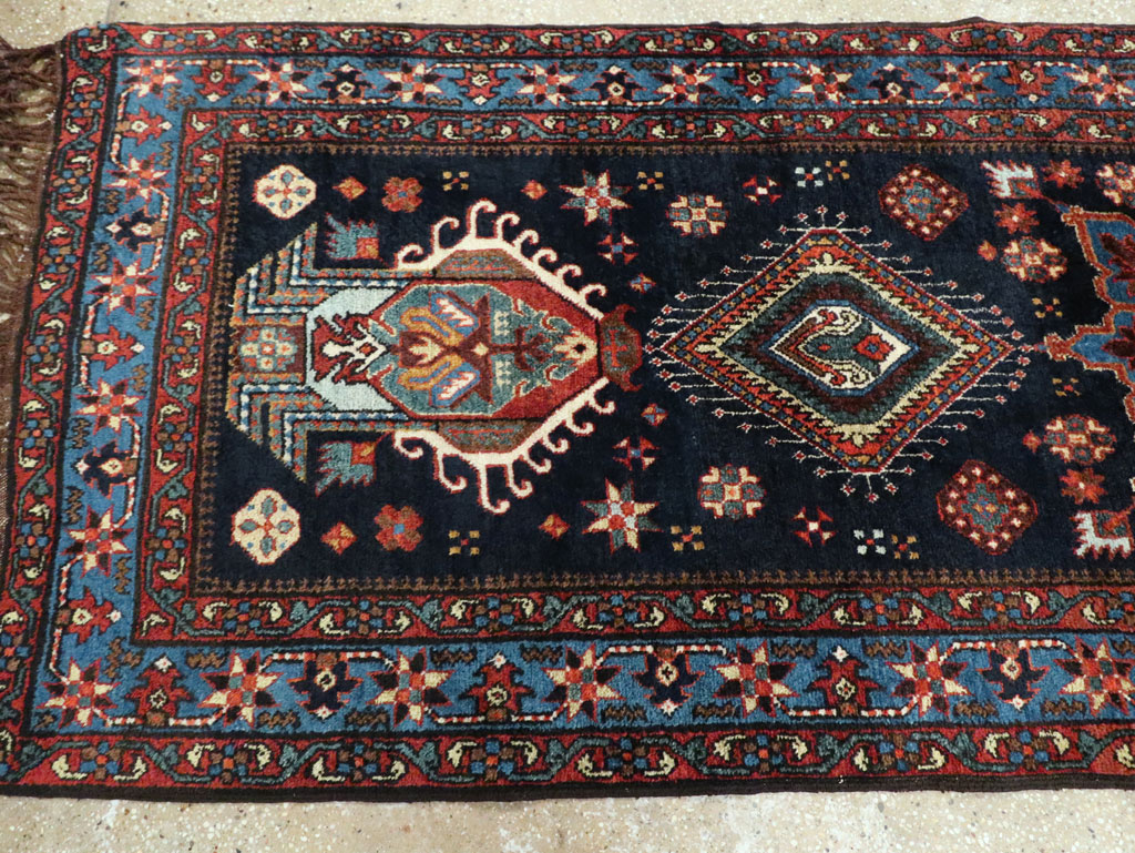Antique Persian Heriz Long Runner, No.29434 - Galerie Shabab