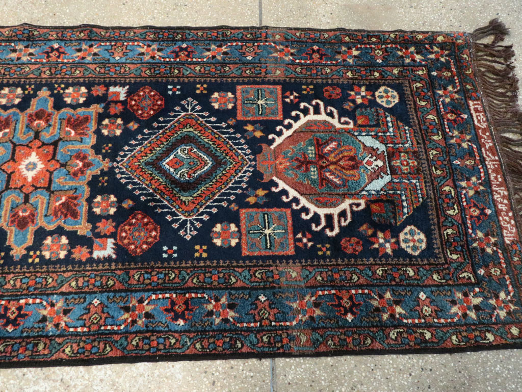 Antique Persian Heriz Long Runner, No.29434 - Galerie Shabab