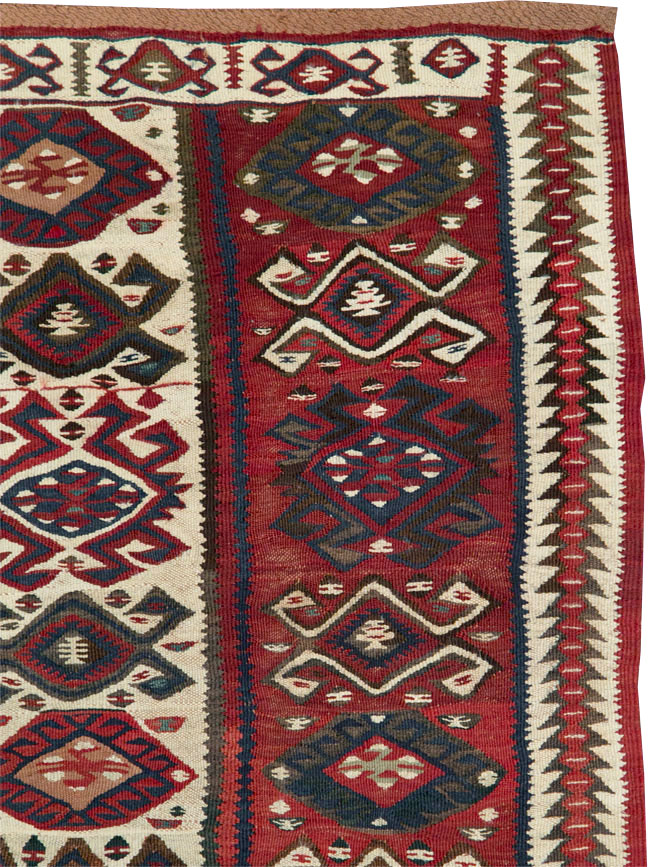 Vintage Turkish Kilim, No.29441 - Galerie Shabab