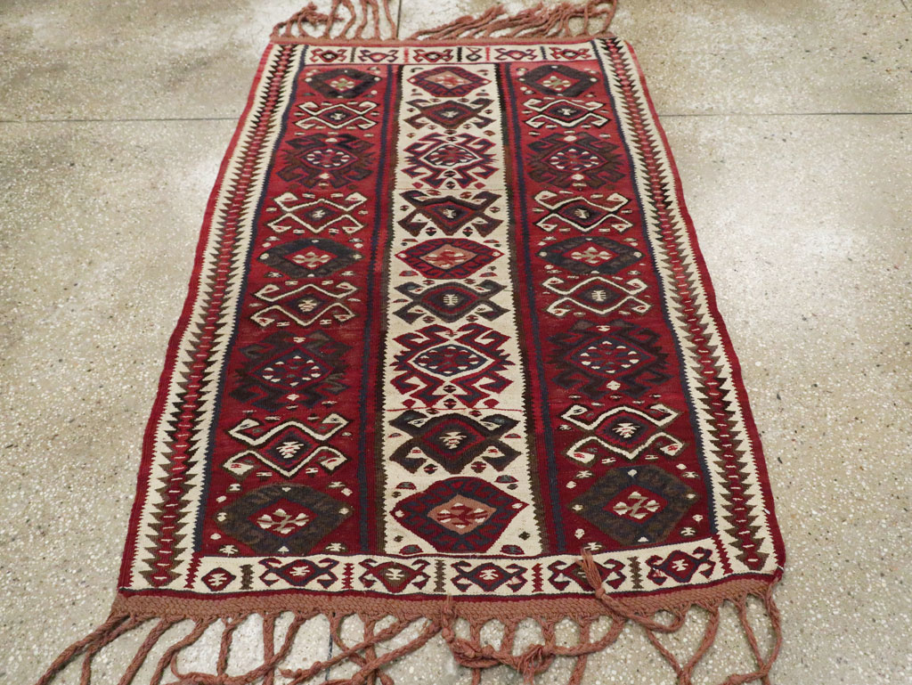 Vintage Turkish Kilim, No.29441 - Galerie Shabab