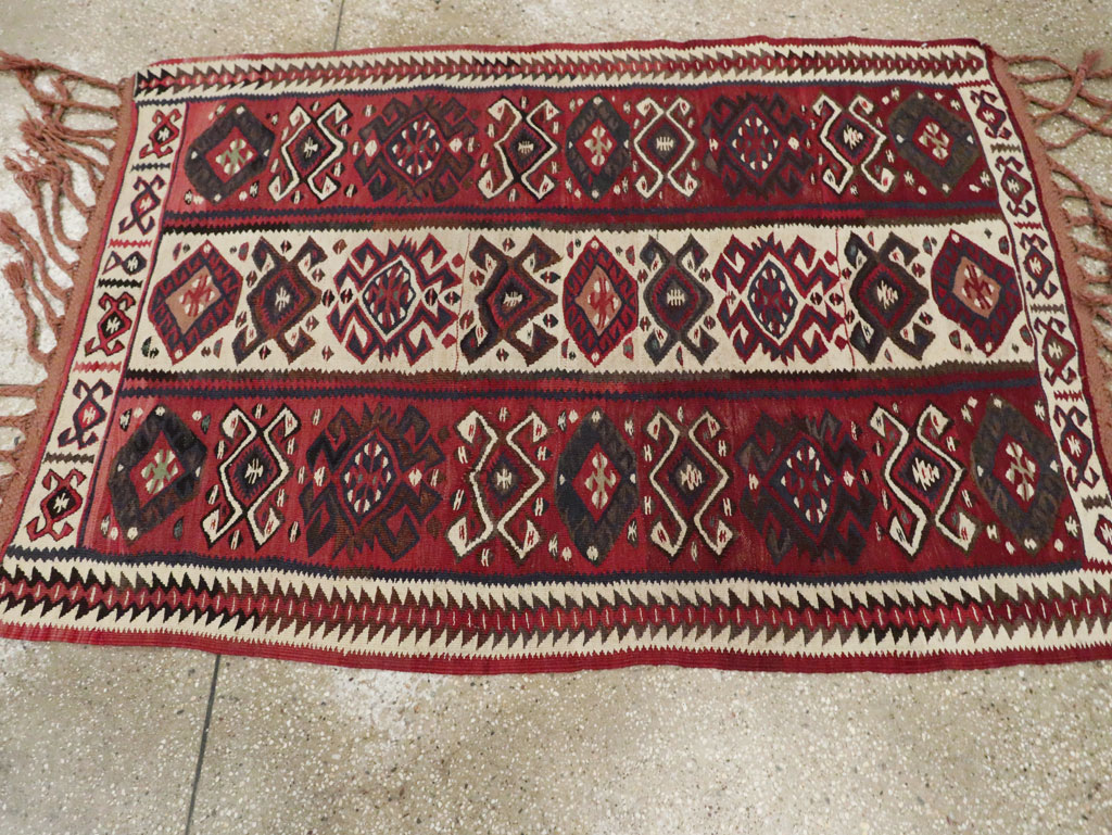 Vintage Turkish Kilim, No.29441 - Galerie Shabab