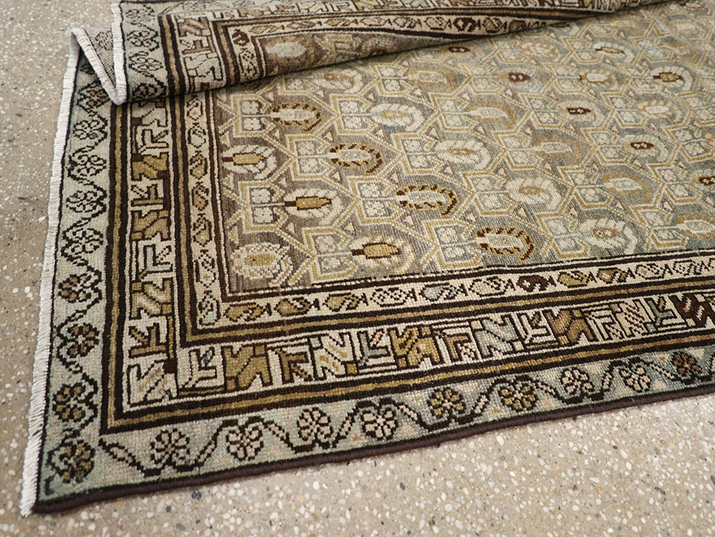 Vintage Persian Malayer Rug, No.29442 - Galerie Shabab