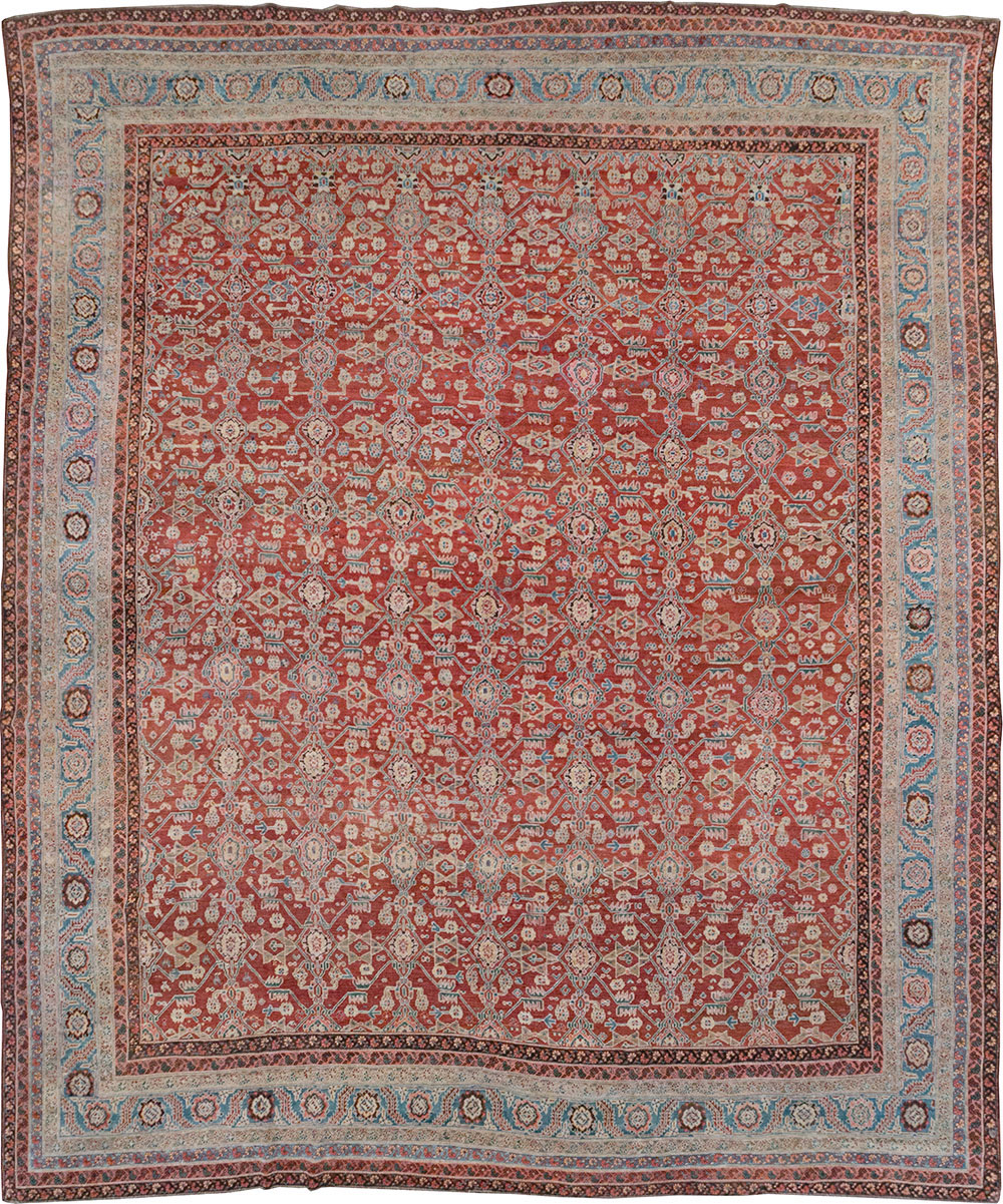 Antique Persian Bakshaish Large Carpet, No.29445 - Galerie Shabab