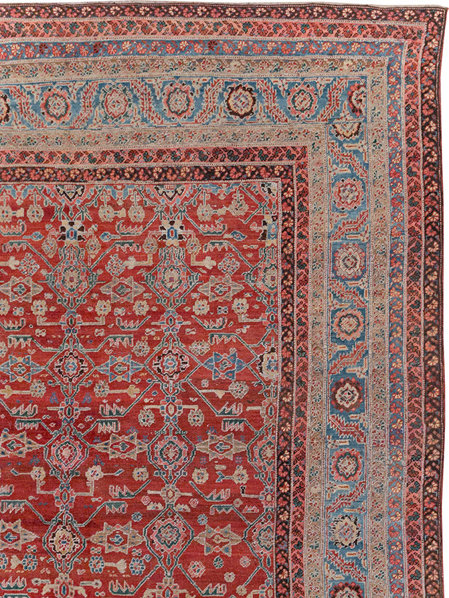 Antique Persian Bakshaish Large Carpet, No.29445 - Galerie Shabab