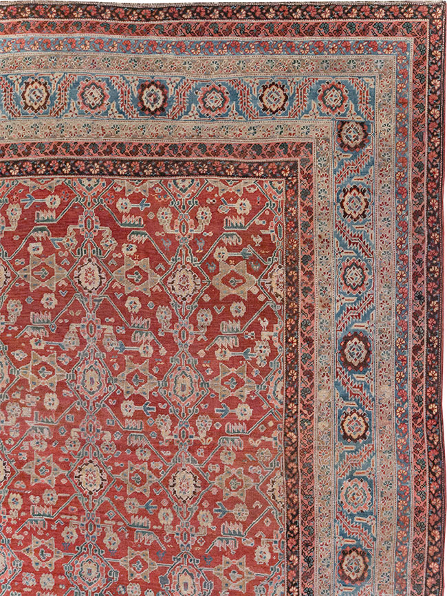 Antique Persian Bakshaish Large Carpet, No.29445 - Galerie Shabab