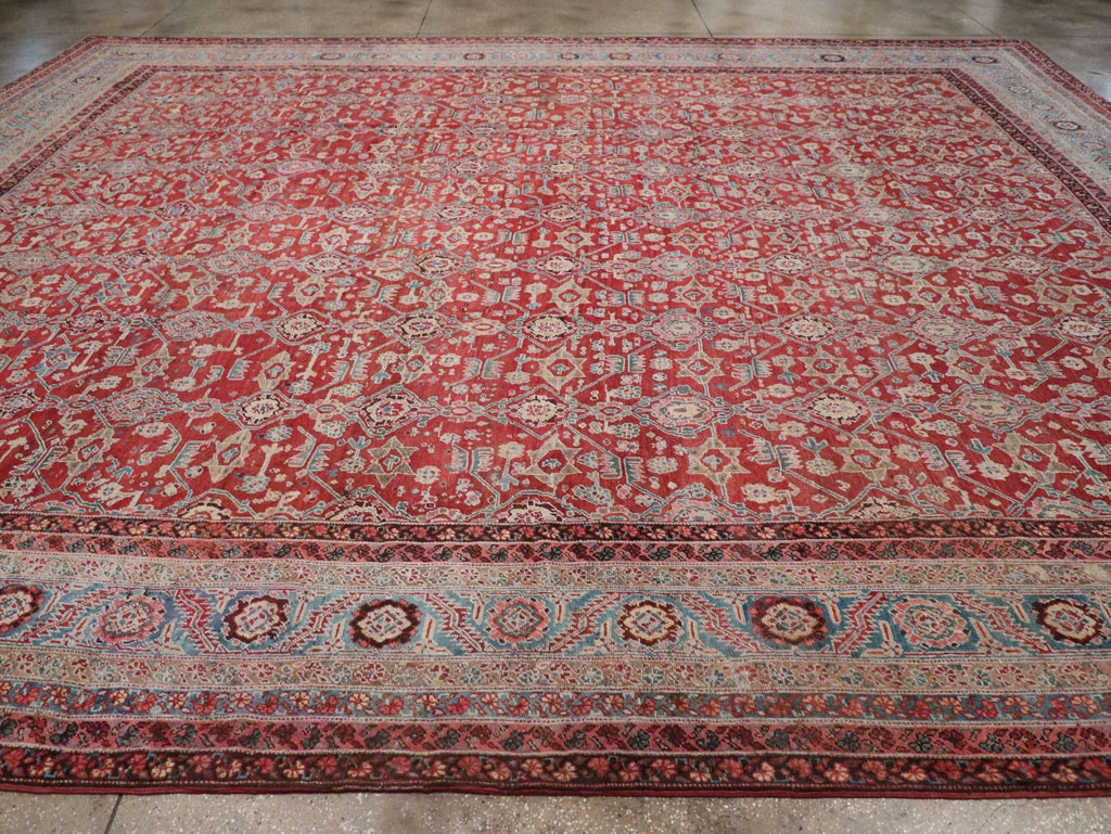 Antique Persian Bakshaish Large Carpet, No.29445 - Galerie Shabab