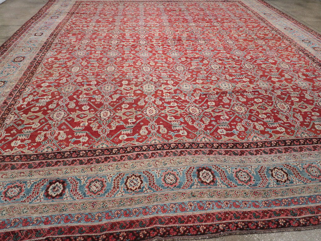 Antique Persian Bakshaish Large Carpet, No.29445 - Galerie Shabab