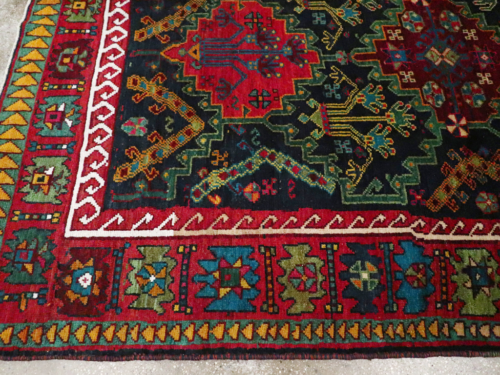 Vintage Persian Ardabil Small Room Size Carpet, No.29446 - Galerie Shabab