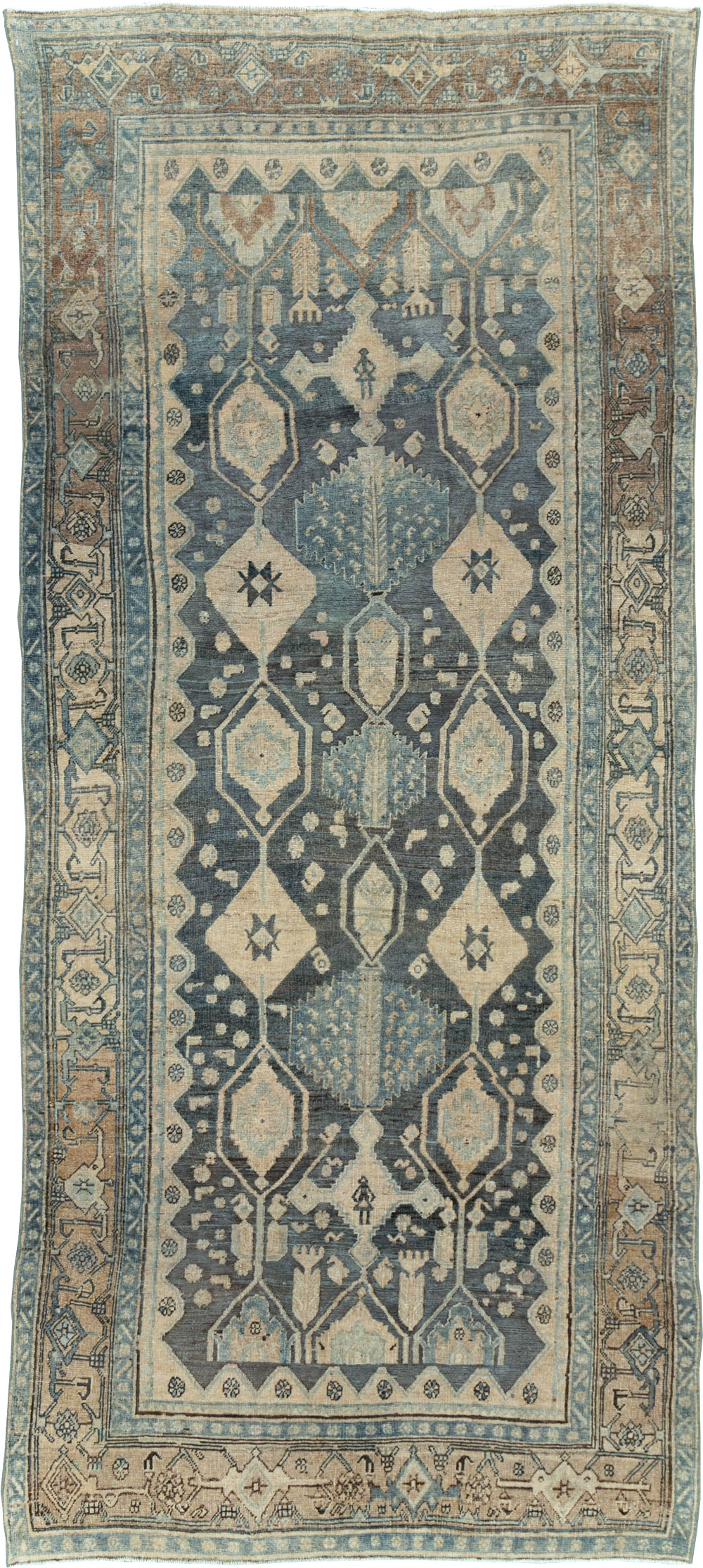 Antique Persian Bidjar Gallery Rug, No.29447 - Galerie Shabab