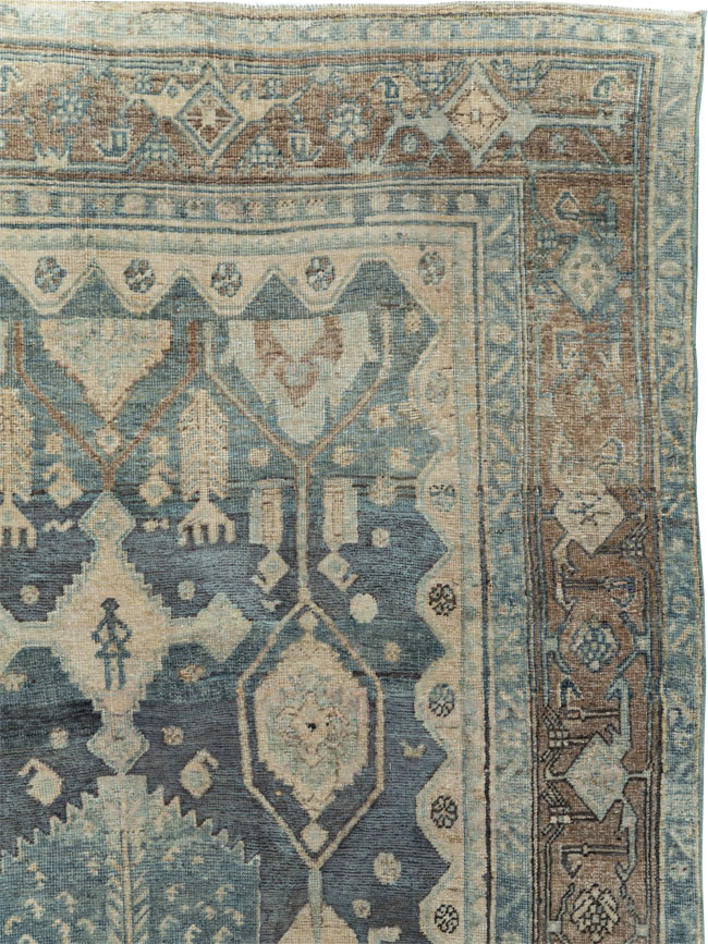 Antique Persian Bidjar Gallery Rug, No.29447 - Galerie Shabab