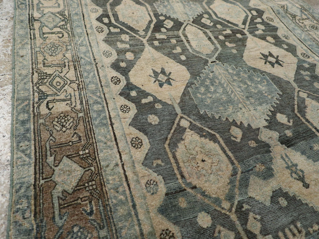 Antique Persian Bidjar Gallery Rug, No.29447 - Galerie Shabab