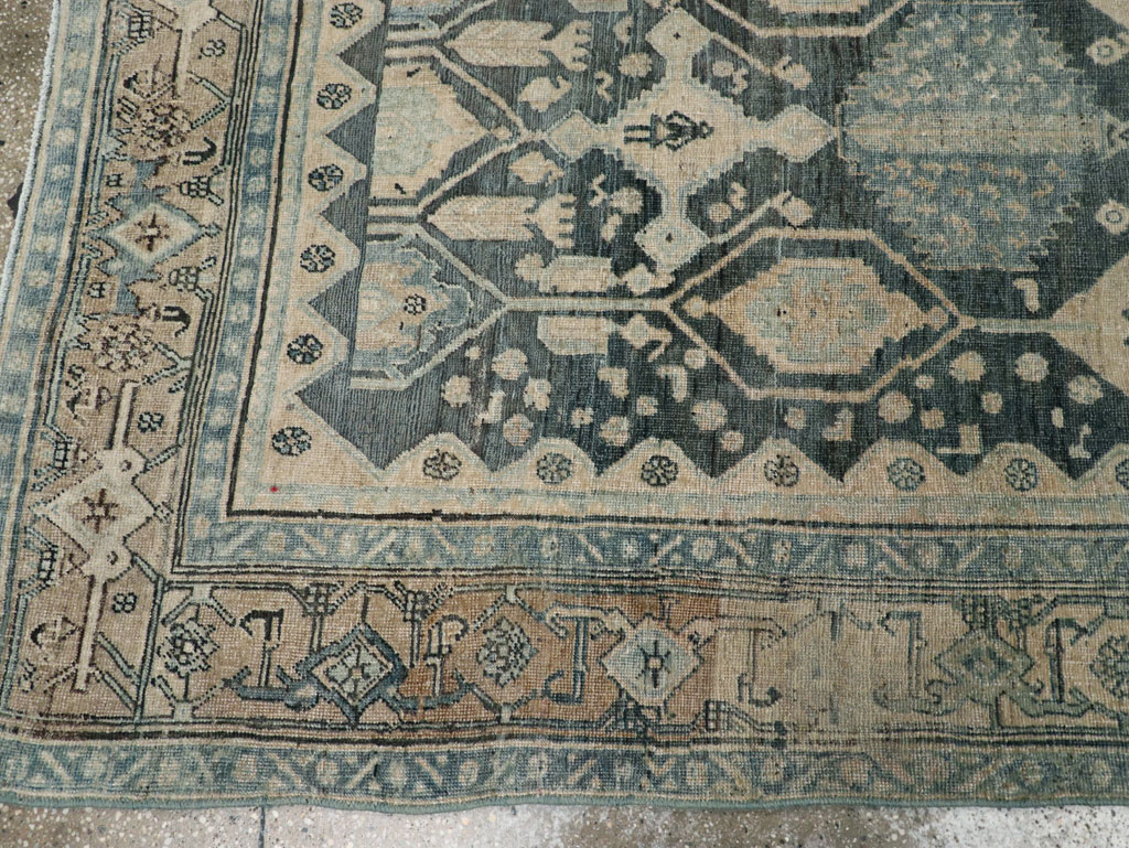 Antique Persian Bidjar Gallery Rug, No.29447 - Galerie Shabab