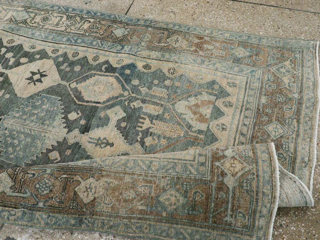 Antique Persian Bidjar Gallery Rug, No.29447 - Galerie Shabab