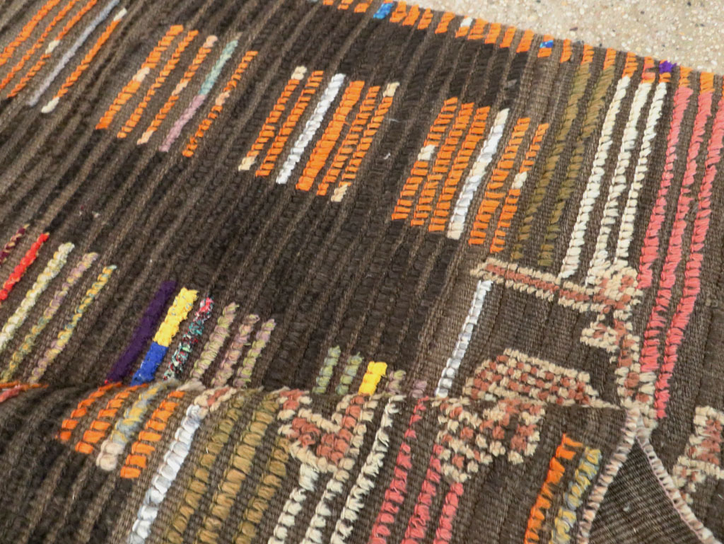 Vintage Persian Pictorial Gabbeh Rug, No.29448 - Galerie Shabab