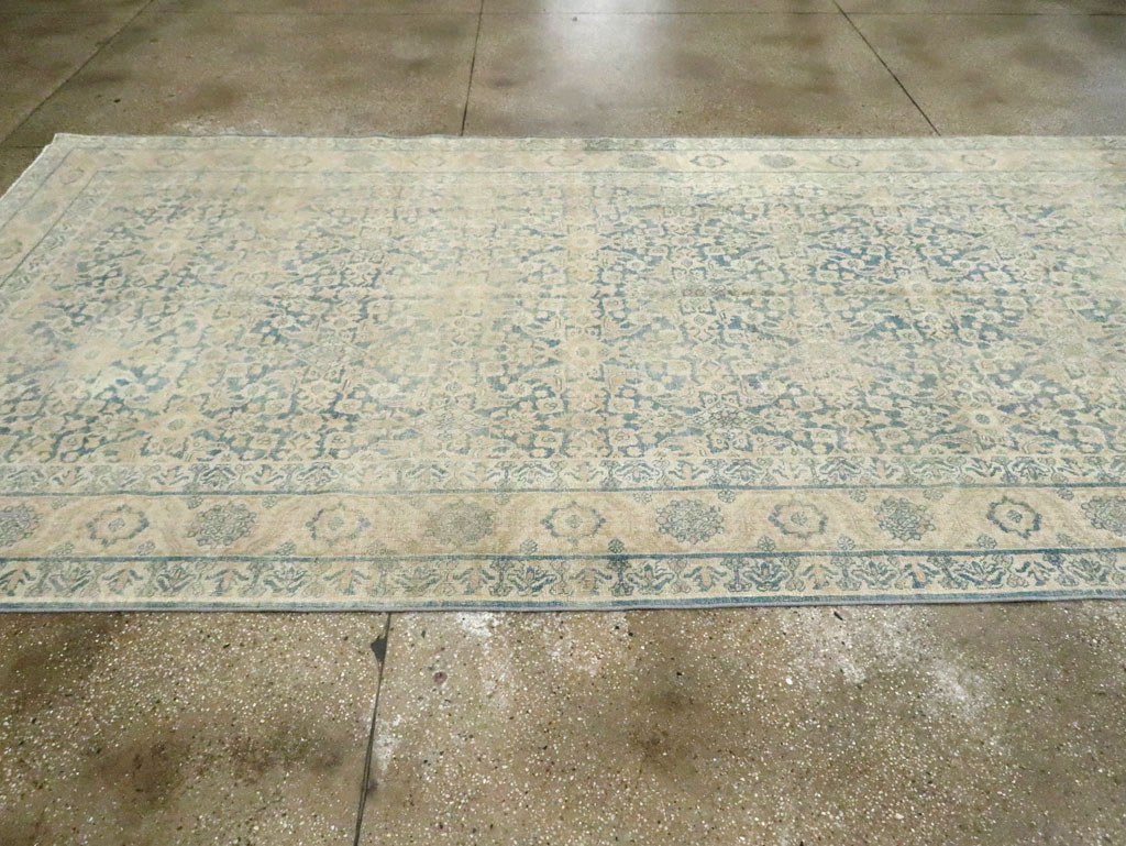 Antique Persian Tabriz Gallery Carpet, No.29463 - Galerie Shabab