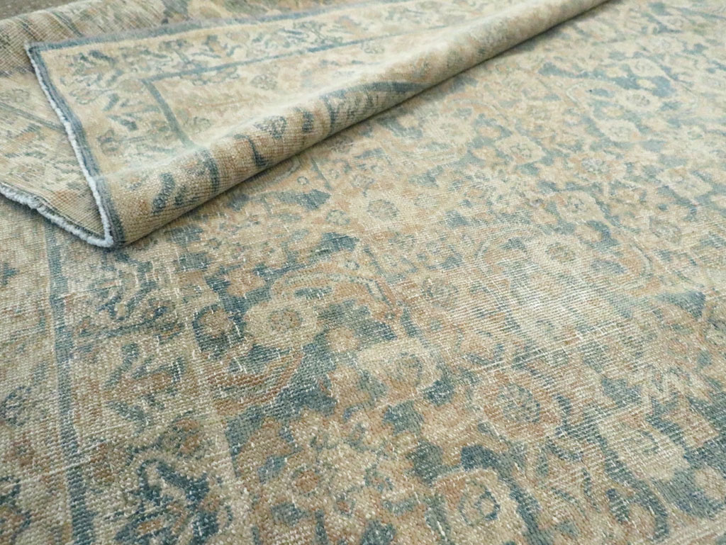 Antique Persian Tabriz Gallery Carpet, No.29463 - Galerie Shabab