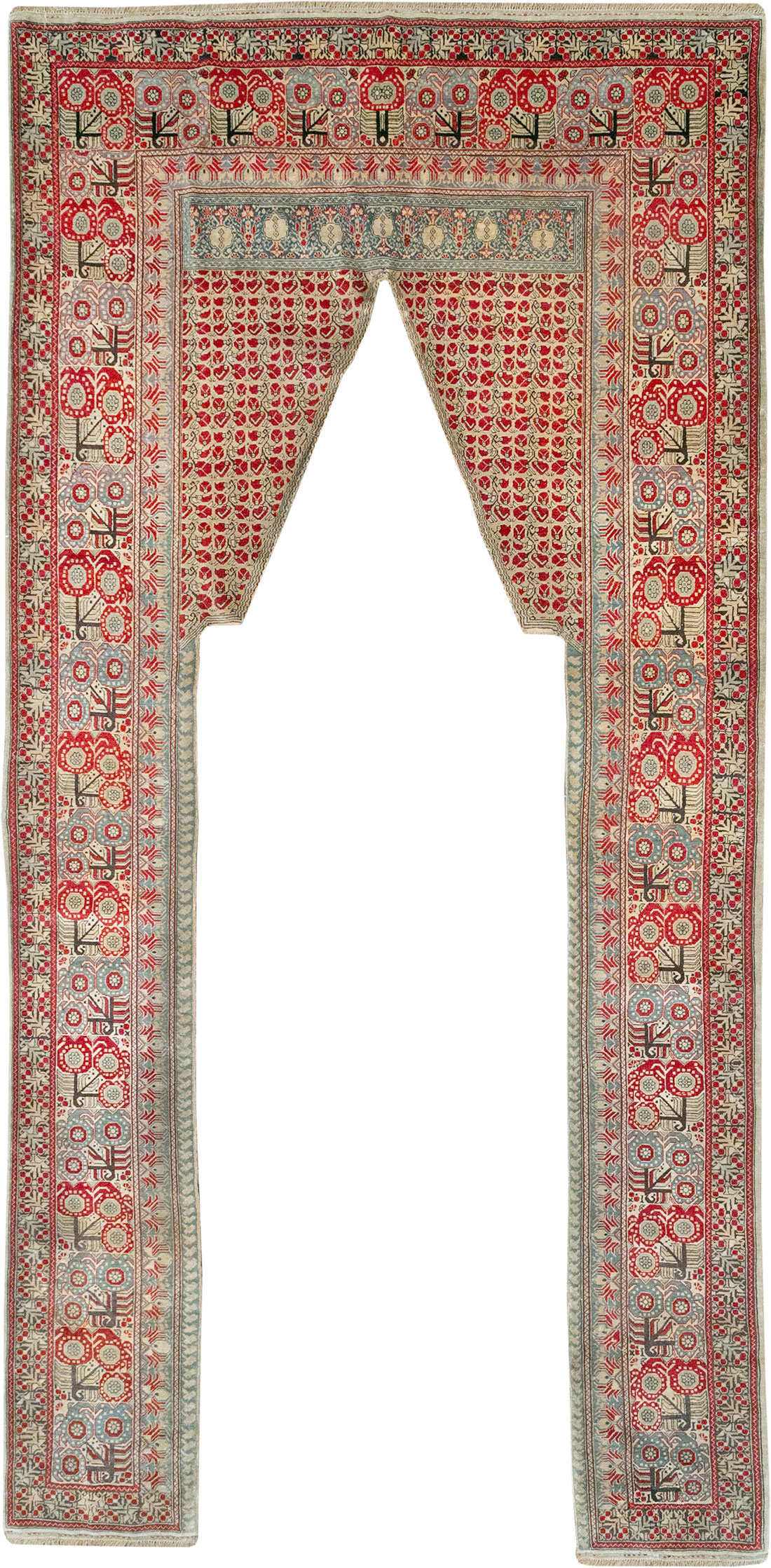Antique Turkish Portiere Door Curtain, No.29465 - Galerie Shabab