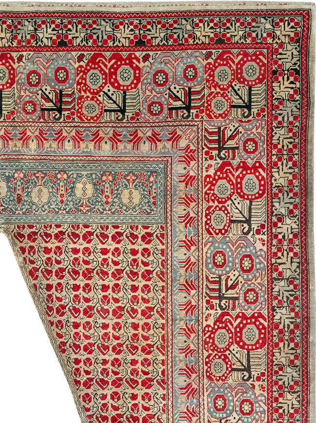 Antique Turkish Portiere Door Curtain, No.29465 - Galerie Shabab