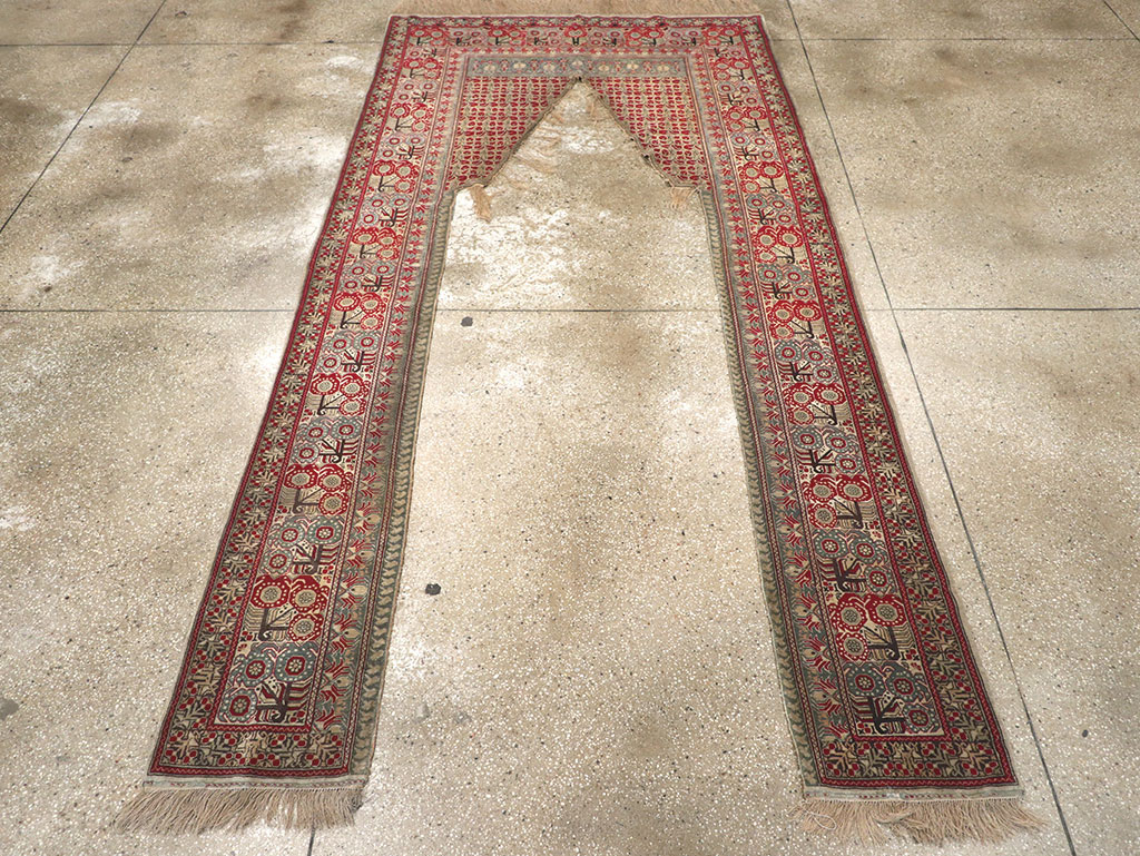 Antique Turkish Portiere Door Curtain, No.29465 - Galerie Shabab