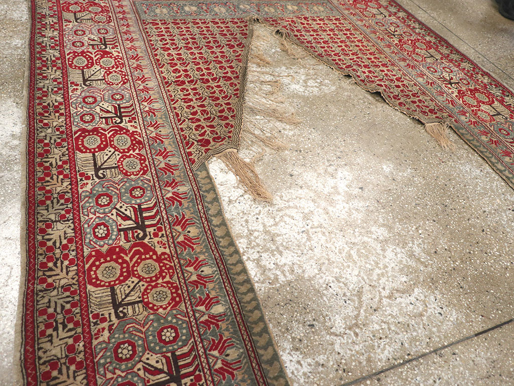 Antique Turkish Portiere Door Curtain, No.29465 - Galerie Shabab